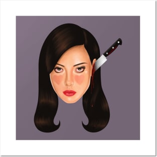 Aubrey Plaza Horror Film Posters and Art